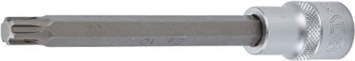 Image of BGS 5184-R10 | Bit Socket | length 140 mm | 12.5 mm (1/2") Drive | Spline (for RIBE) | M10