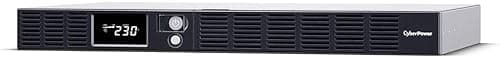 Image of Cyberpower OR1500ERM1U Office Rackmount 1500va/900w 1U UPS, 6xIEC Outlets and Simulated Sinewave Output, Black