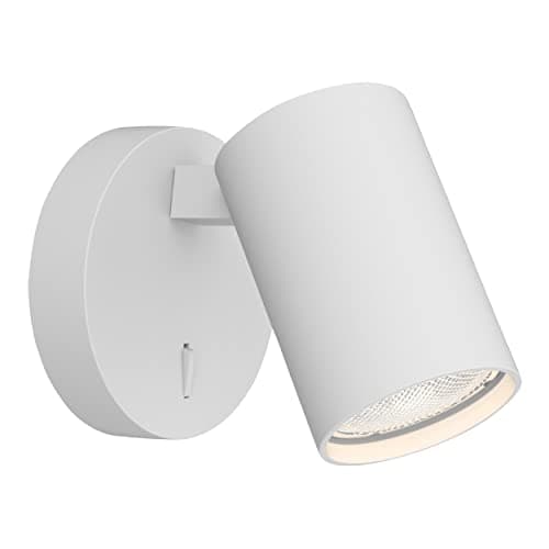 Image of Astro Ascoli Single Switched Indoor Reading Light (Textured White), GU10 LED Lamp, Designed in Britain - 1286010 - 3 Years Guarantee
