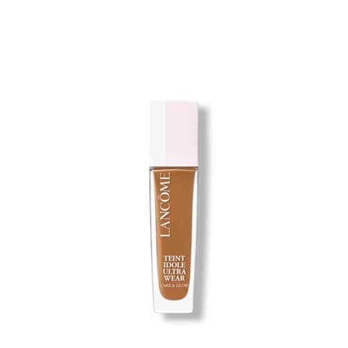 Image of Lancôme Teint Idole Ultra Wear Care & Glow Foundation with Hyaluronic & Mandelic Acid, Buildable Coverage, Up to 24H Glow Finish & SPF 25, Shade: 445N, Medium-Deep/Neutral Golden Undertones, 30ml