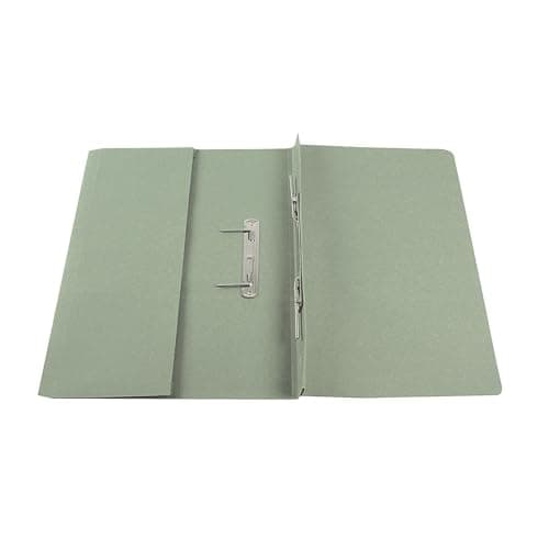 Image of Q-Connect Transfer Pocket File 38mm Capacity Foolscap Green (Pack of 25)