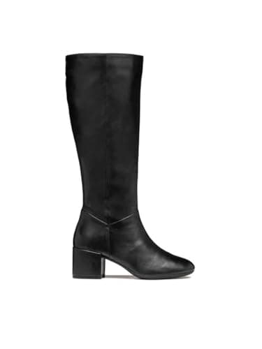 Image of Geox D Eleana A Women's Fashion Boots, Black, 4 UK