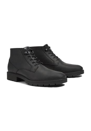 Image of Timberland Men's Elmhurst Chukka Wr Basic Fashion Boots, Black Full Grain, 9 UK
