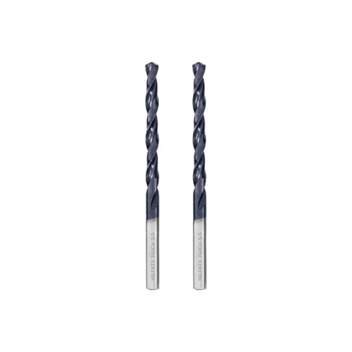 Image of Hilpaty Cobalt Drill Bits 5.5mm x 2pcs M35 HSS Drill Bit for Metal, AlTiN Coating, Standard DIN 338