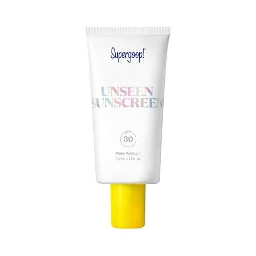 Image of Supergoop! Unseen Sunscreen - SPF 30 - Invisible, Broad Spectrum Face Sunscreen + Makeup-Gripping Primer - Weightless, Scentless - For All Skin Types & Skin Tones - 1.7 fl oz