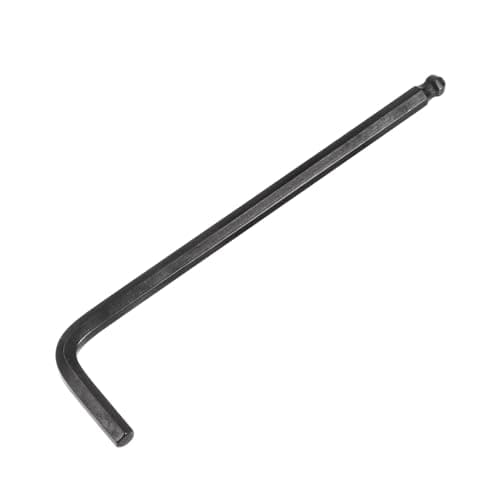 Image of sourcing map 7/32" Ball End Hex Key Wrench, L Shaped Long Arm CR-V Repairing Tool, Black