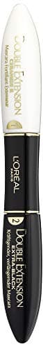 Image of L'Oreal Paris Make-up Designer Double Extension Mascara, Charcoal Black, 12 ml (Pack of 1)