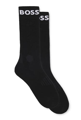 Image of BOSS Men's 2P RS Sport CC Socks, New-Black1, 43-46 (Pack of 2)
