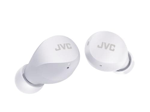 Image of JVC HA-Z66T-W Gumy Mini True Wireless Earbuds, 23 Hours Playback, Bluetooth 5.1, Compact and Lightweight, Water Resistance (IPX4), White