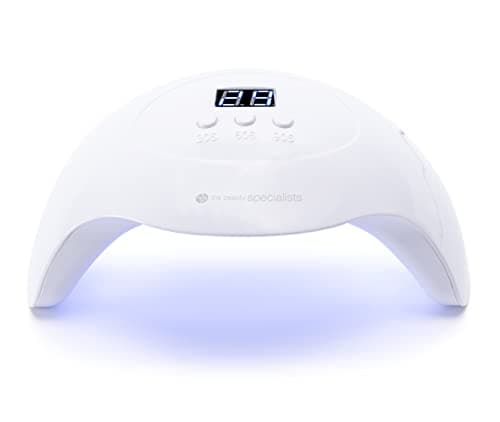 Image of Rio 36W UV Dual LED Nail Lamp – Dual Light Gel Nail Dryer with Auto Sensor, Timer & Display – Cures UV/LED Gel Polish for Hands & Feet – Portable Professional Salon-Quality Manicure & Pedicure Tool