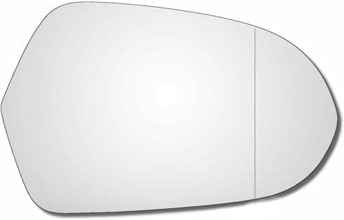 Image of Suitable for Audi A6 S6 C7 2012 2013 2014 2015 2016 2017 2018 wing mirror glass Right