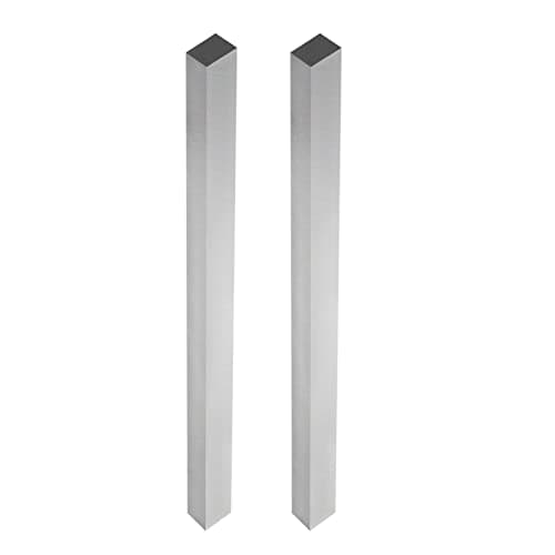 Image of CoCud Square Tool Bit, 12mm x 12mm x 200mm, High Speed Steel 4241 Turning Tool Fly Cutter Mill Blank - (Applications: for Lathe Milling Machine), 2-Pieces