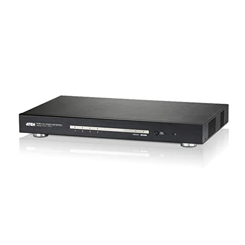 Image of Aten VS1814T video splitter - video splitters (HDMI, 1920 x 1080 (HD 1080), 0 - 50 °C, -20 - 60 °C, 0 - 80%, Black)