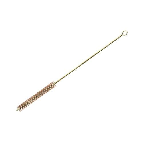 Image of Lessmann Low-Spark Cylinder Brush, 10 mm Spiral Wire, Bronze Bristle, X-LOCK Shank