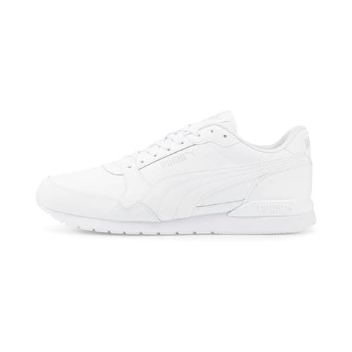 Image of Puma Unisex Adults St Runner V3 L Sneakers, Puma White-Puma White-Gray Violet, 9 UK
