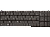 Image of Toshiba K000098770 notebook spare part - notebook spare parts (Keyboard, Toshiba, Black, English)