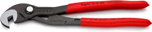 Image of KNIPEX Multiple Slip Joint Spanner with Non-Slip Plastic Coating 250 mm, 87 41 250