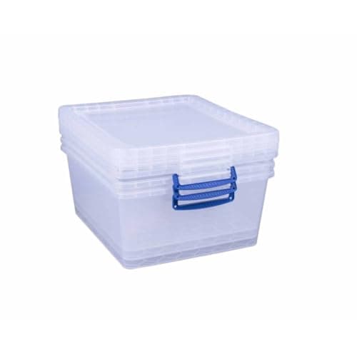 Image of Really Useful Nestable Storage Box 17.5 Litre Pack of 3