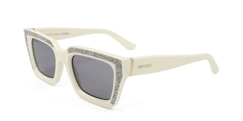 Image of Jimmy Choo MEGS/S Ivory 51/21/145 WOMAN Sunglasses