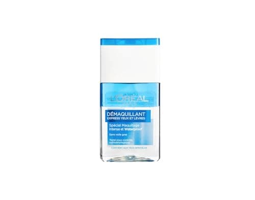Image of L'OREAL PARIS DEMAQUILLANT Cleansing lotion for eyes and lips, 125 ml. / Cleansing lotion for eyes and lips/For waterproof and long-lasting makeup/Removes makeup and impurities