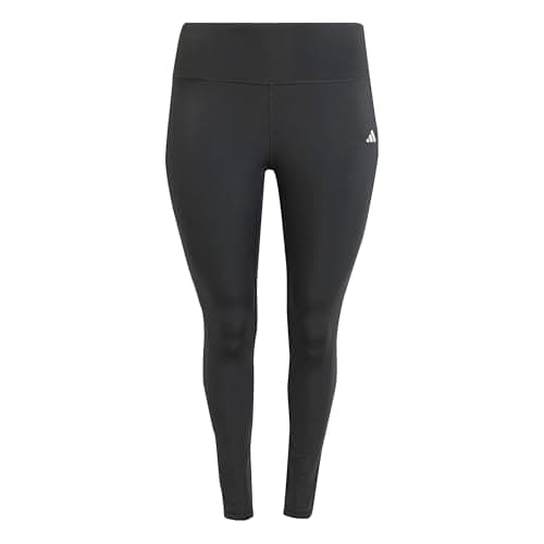 Image of adidas Women's Optime Essentials Stash Pocket Full Length Leggings (Plus Size) Tights, black, XL Plus