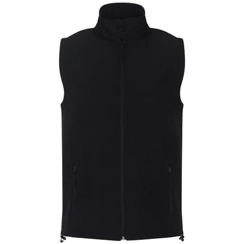 Image of PRO RTX Mens Softshell 2 Layer Gilet (S) (Black)