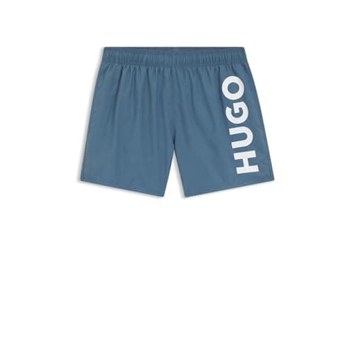 Image of Hugo Men's Swim Shorts, Open Blue 496, XL