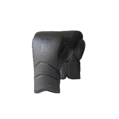 Image of Everlast Unisex Elite Pro Hook And Loop Boxing Gloves Black 16oz