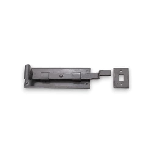 Image of Fish Tail Cranked/Necked Door Bolts 6" or 4" Hand Forged Blacksmith Traditional Vintage Door Slide Bolt (Choose from 2 Sizes) Active Restock Requests: 0 (6" 150 mm)