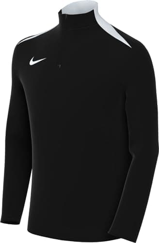 Image of Nike FD7671-010 Dri-FIT Academy Pro 24 Drill Top K T-Shirt Unisex Black/Black/White/White Size S