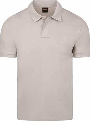 Image of BOSS Men's Polo Shirt, Open Grey 070, 6XL