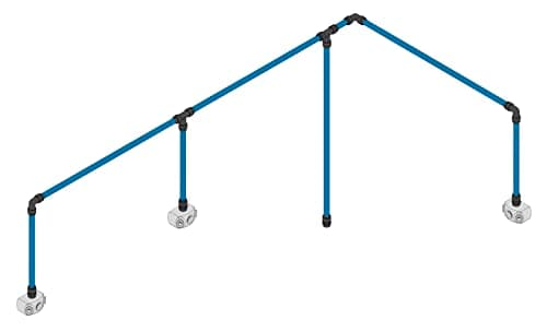 Image of John Guest® 18m 3-Drop Air Supply System Kit - CASKIT3