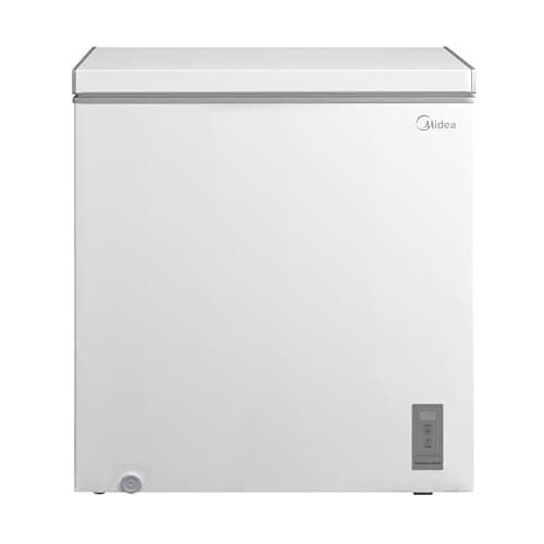 Image of Midea MDRC284FZE01 198L Chest Freezer, Refrigeration and Freezer Conversion, Fast Freeze, Inverter Compressor, 9kg/24h Freezing Capacity, Suitable for Outbuildings/Garages/Sheds, White