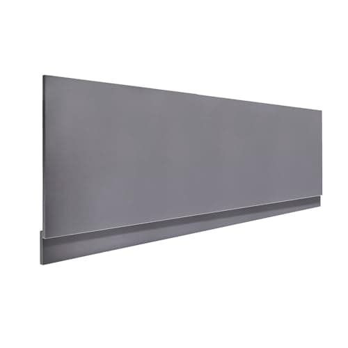 Image of Milano 1695mm Waterproof Straight Bath Front Panel - Urban Grey