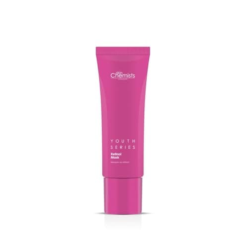 Image of skinChemists Retinol & Bakuchiol Facial Mask 50ml | Smooths Lines, Firms Skin, Fights Against Signs of Aging, Enhances Skin Barrier & Supports Cell Renewal