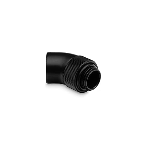 Image of EK Water Blocks EK-AF Classic Adapter 45 Grad G1/4 Zoll AG auf G1/4 Zoll IG - schwarz