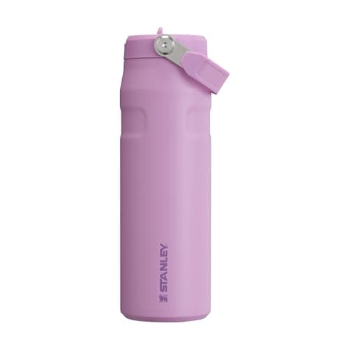 Image of Stanley 1913 Flip Straw Sports Water Bottle with Straw 0.7L - 10 Hours Cold - 3 Days Iced - Stainless Steel - BPA Free - Leak Resistant - Fits in Cup Holder - Dishwasher Safe - Lilac