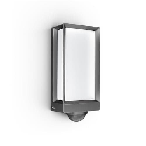 Image of Steinel Outdoor Wall Light L 42 SC Connect, Smart Wall Light, Motion Detector, dimmable, controllable via app, Timer, 13 W, 3000 K, Anthracite