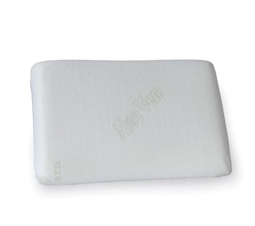 Image of Luxury Aloe Vera Memory Foam Orthopedic Pillow Bamboo Pillows & Duck Feather Pillows (Aloe Vera Pillow (pack of 2))
