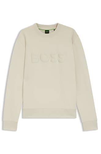 Image of BOSS Men's Sweatshirt, Light Beige 272, M