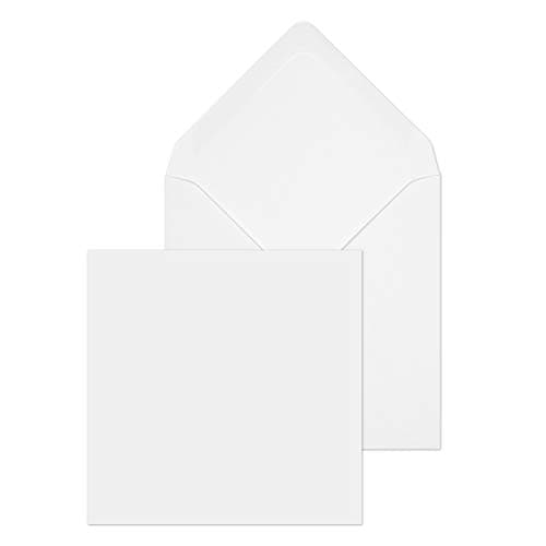 Image of Blake Purely Everyday 111 x 111 mm 90 gsm Square Banker Invitation Gummed Envelopes (ENV2173) White - Pack of 1000