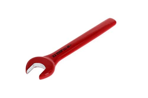 Image of Gedore VDE89432 32 mm VDE Single Open Ended Spanner - Red