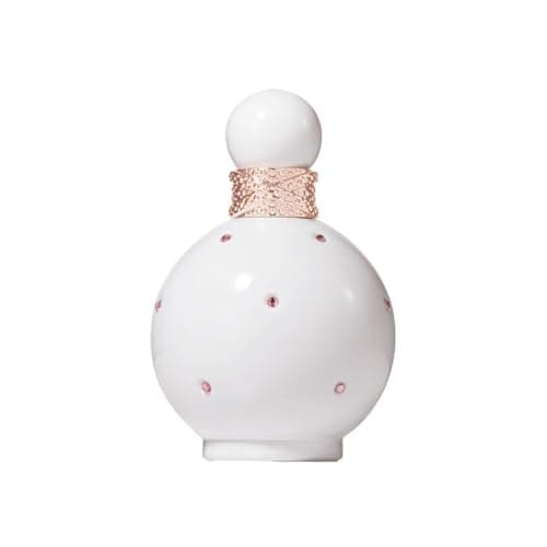 Image of Britney Spears Fantasy Intimate Edition 100 ml – Eau de Parfum for Women – Floral Amber Gourmand Fragrance – Notes of Lychee, Brown Sugar and Jasmine – White Bottle