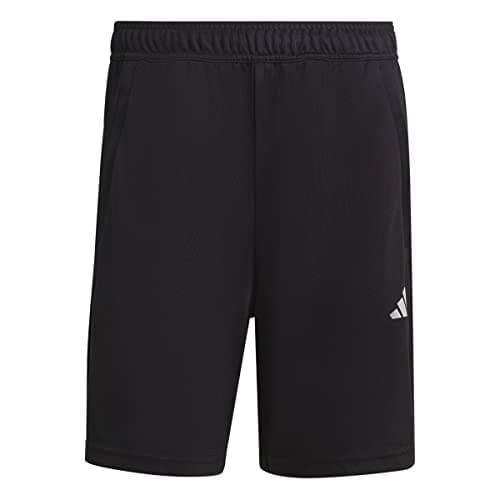 Image of adidas Men's Train Essentials All Set Training Shorts, Black/White, L