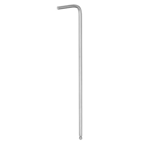 Image of sourcing map Ball End Hex Key Wrench 2.5mm L-Shape Extra Long Arm Hexagon Metric Wrenches Chrome Vanadium Steel Repairing Tool for Home Repair