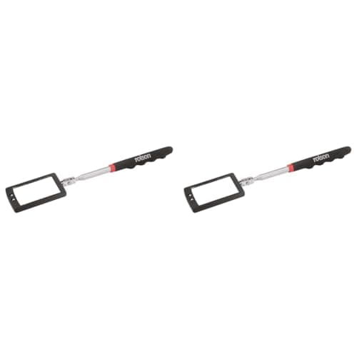 Image of Rolson 60515 Two LED Telescopic Inspection Mirror,42 x 65mm (Pack of 2)