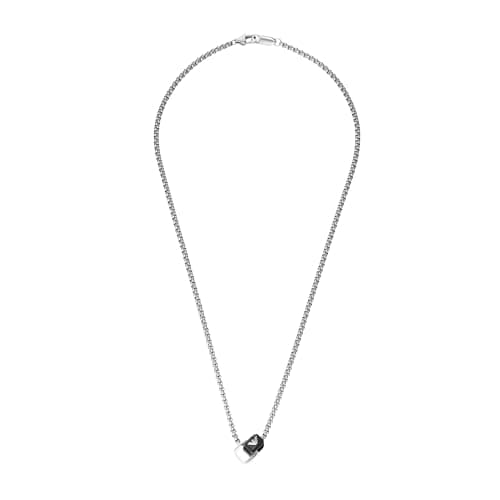 Image of Emporio Armani Men's Stainless Steel with lobster clasp closure Pendant necklace