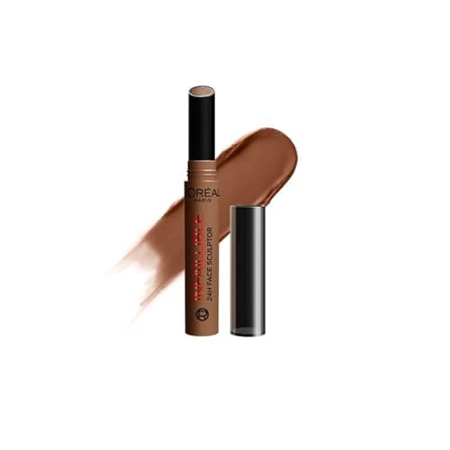 Image of L'Oréal Paris Infallible Face Sculptor, Sculpting Stick Medium, Make Up, Transfer Proof, Ease & Precision, 24H Wear, Heat & Water Resistant Formula, 2g