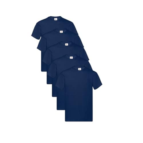 Image of Fruit of the Loom Original T-Shirt Navy - L