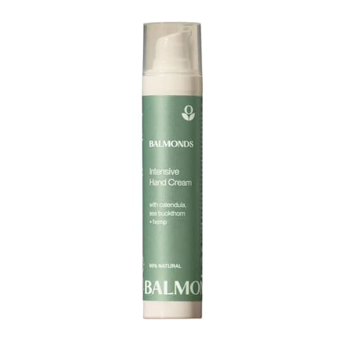 Image of Balmonds Intensive Hand Cream 50ml - Hand Moisturiser for Dry or Sensitive Skin, Effective Natural Unscented Emollient for Hands